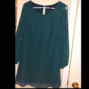 Long sleeve lose dress worn once